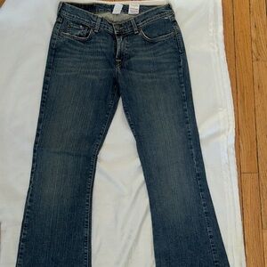 Lucky Brand Blue Flare Wide Leg Jeans